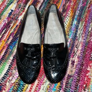 Black flats with heel🖤